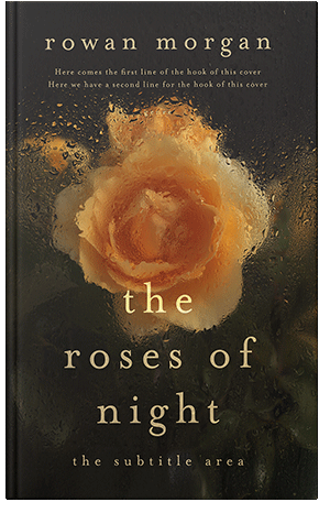 Pre Made Book Cover Copper