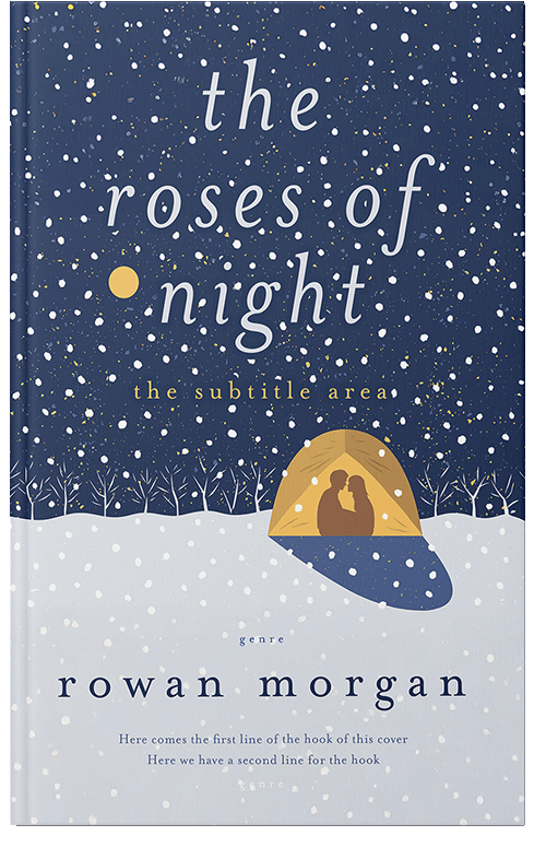 Front view of Premade Romance Book Cover - Cello