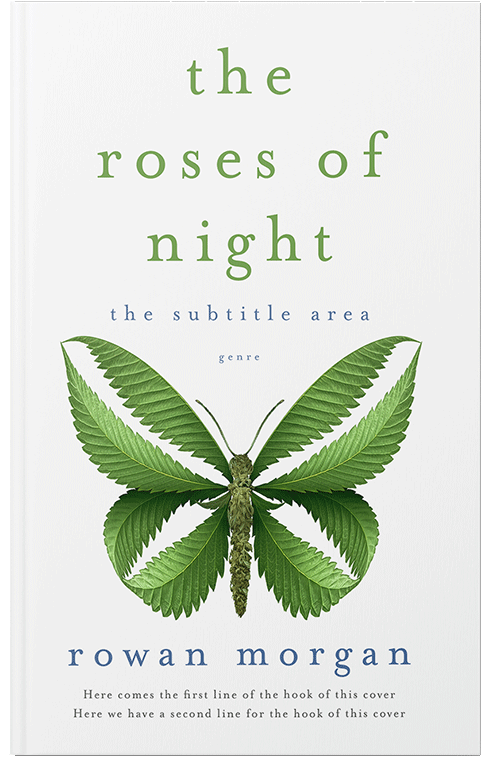 Front view of Premade Nature Book Cover - Apple