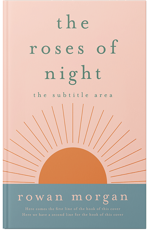 Front view of Premade Poetry Book Cover - Cinderella