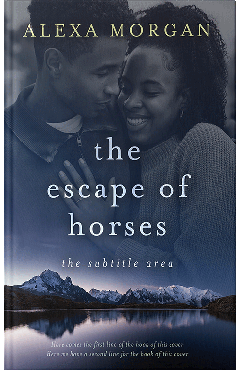 Front view of Premade Romance Book Cover - Big Stone