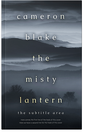 Pre Made Book Cover Outer Space