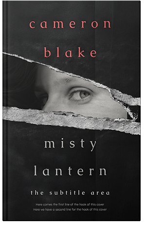 Pre Made Book Cover Cloudy