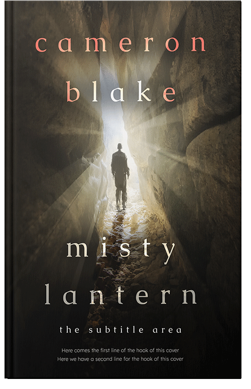 Front view of Premade Mystery & Thriller & Suspense Book Cover - Zeus