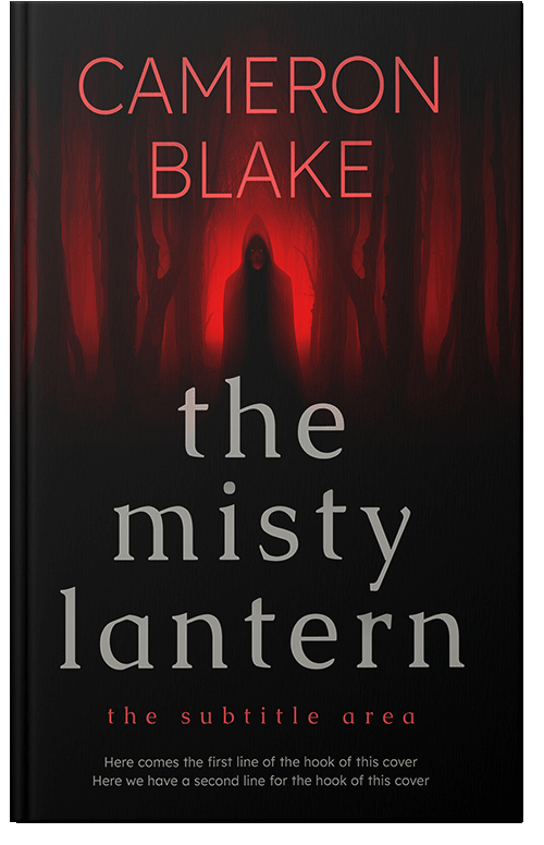 Front view of Premade Mystery & Thriller & Suspense Book Cover - Asphalt