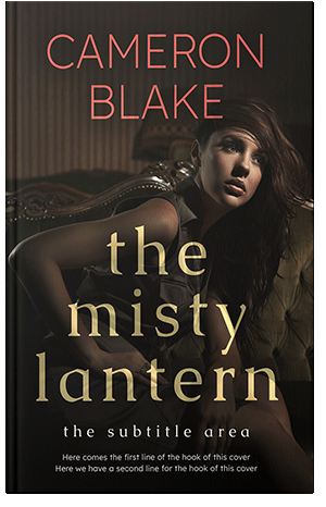 Pre Made Book Cover Night Rider