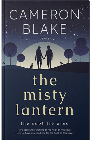 Pre Made Book Cover Mirage