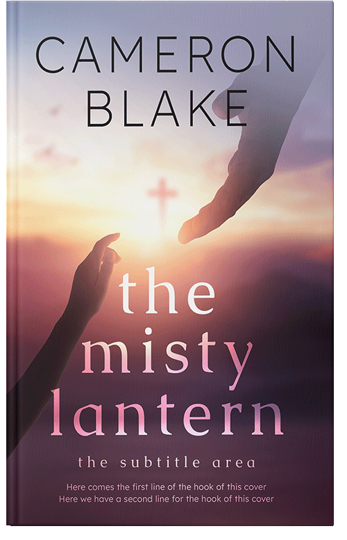 Front view of Premade Religion & Spirituality Book Cover - Cold Turkey