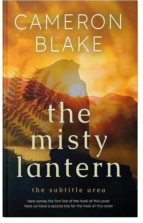 Front view of Premade Nature Book Cover - Cod Gray