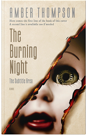 Pre Made Book Cover Graphite