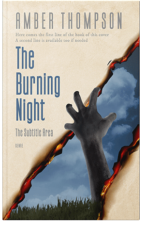 Pre Made Book Cover Limed Spruce