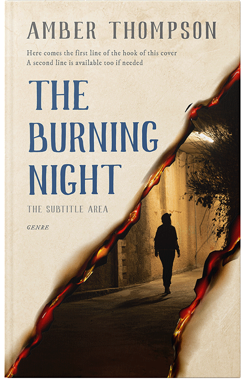 Front view of Premade Mystery & Thriller & Suspense Book Cover - Janna