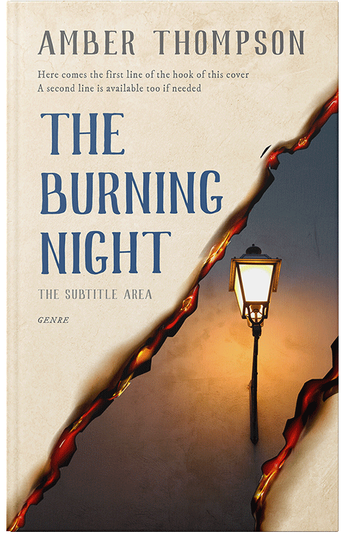 Front view of Premade Mystery & Thriller & Suspense Book Cover - Janna