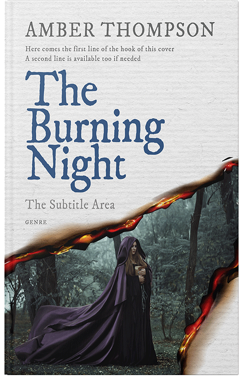 Front view of Premade Mystery & Thriller & Suspense Book Cover - Gray Nurse