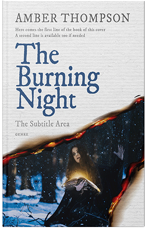 Pre Made Book Cover Iron