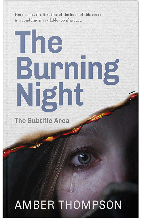 Front view of Premade Mystery & Thriller & Suspense Book Cover - Cod Gray