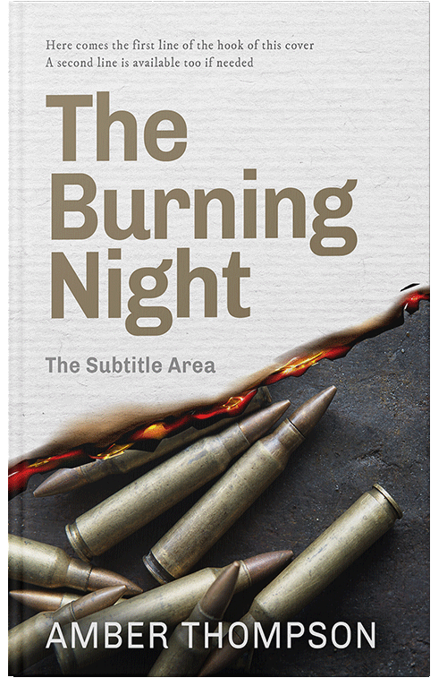 Front view of Premade Mystery & Thriller & Suspense Book Cover - Dune