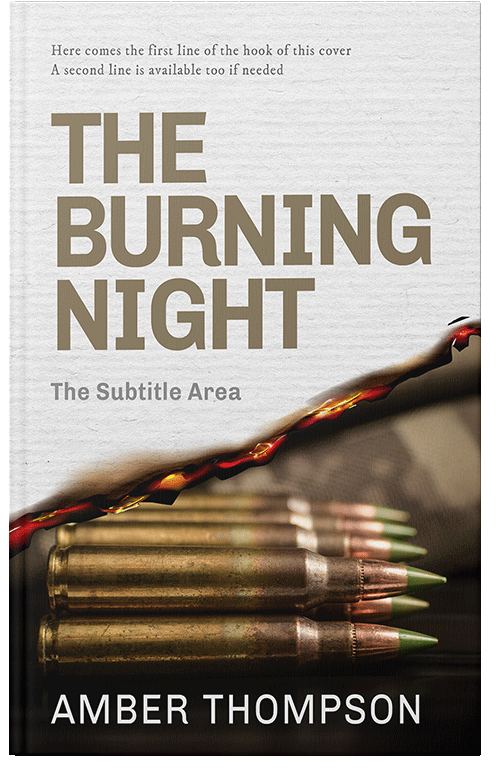 Front view of Premade Mystery & Thriller & Suspense Book Cover - Karaka