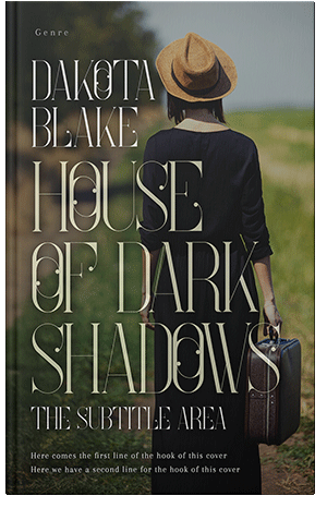 Pre Made Book Cover Rangoon Green