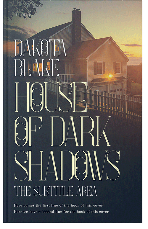 Front view of Premade Mystery & Thriller & Suspense Book Cover - Sorrell Brown