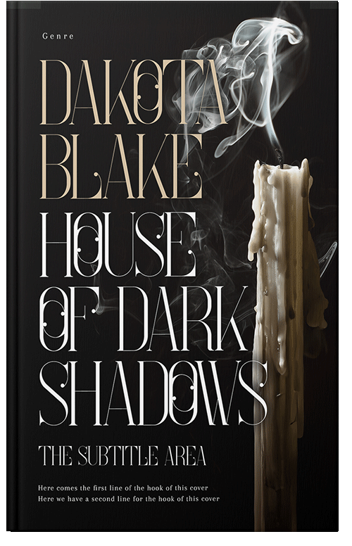 Front view of Premade Mystery & Thriller & Suspense Book Cover - Tea