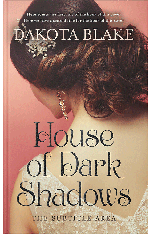 Front view of Premade Romance Book Cover - Cocoa Brown