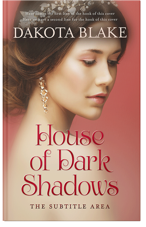 Front view of Premade Romance Book Cover - Cameo