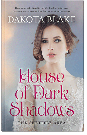 Pre Made Book Cover Silver