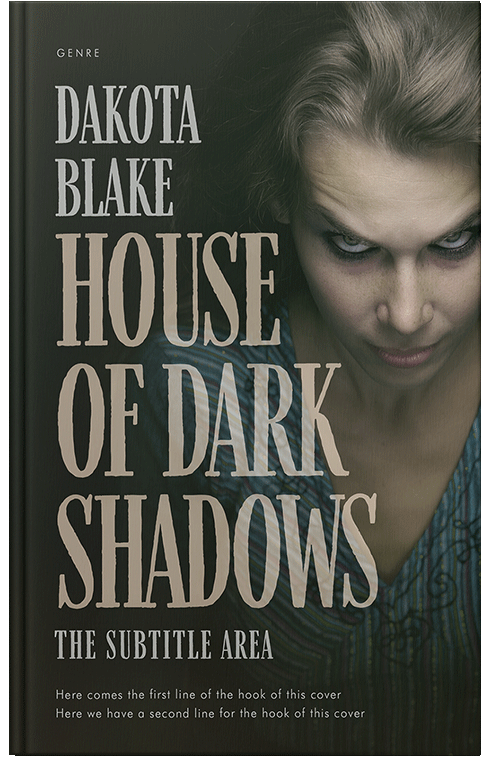 Front view of Premade Mystery & Thriller & Suspense Book Cover - Napa