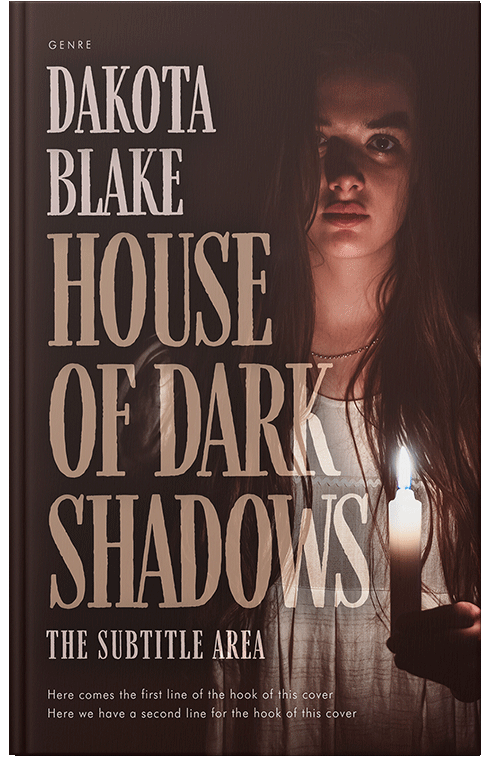 Front view of Premade Mystery & Thriller & Suspense Book Cover - Quicksand