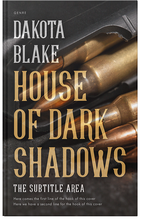 Front view of Premade Mystery & Thriller & Suspense Book Cover - Zeus