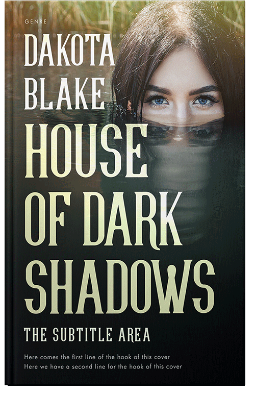 Front view of Premade Mystery & Thriller & Suspense Book Cover - Tana