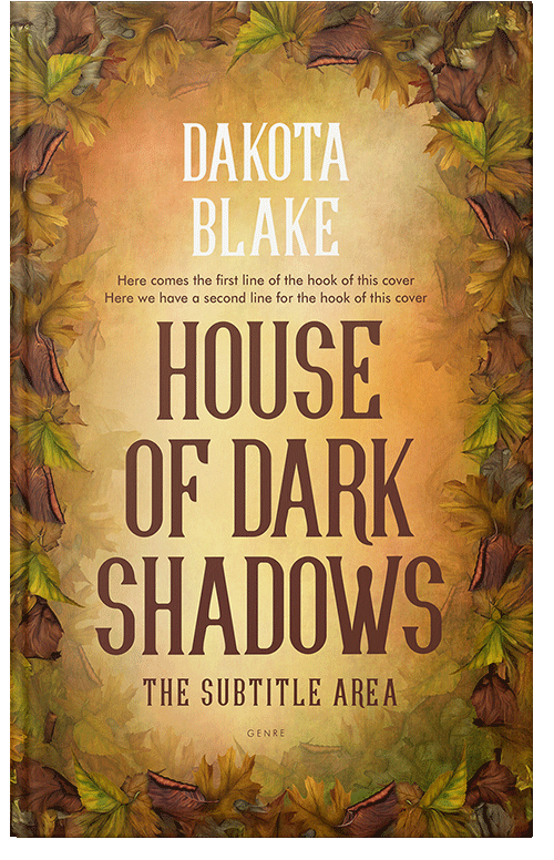 Front view of Premade Mystery & Thriller & Suspense Book Cover - Tussock