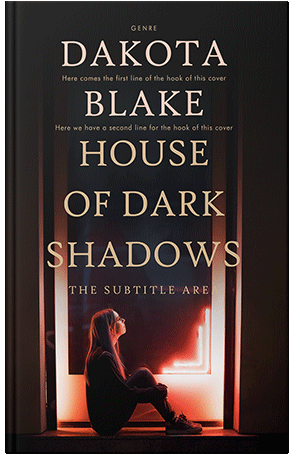 Pre Made Book Cover Petite Orchid