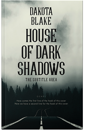 Pre Made Book Cover Aztec