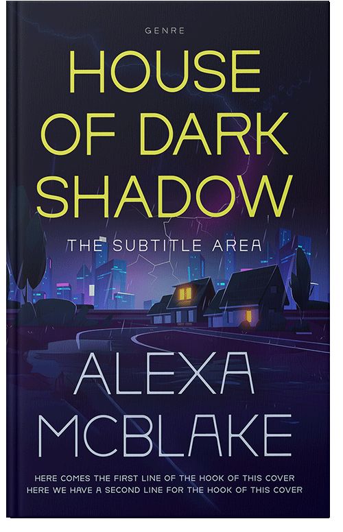 Front view of Premade Mystery & Thriller & Suspense Book Cover - Haiti