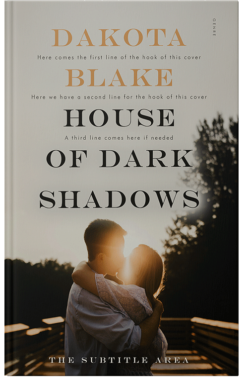 Front view of Premade Romance Book Cover - Tide