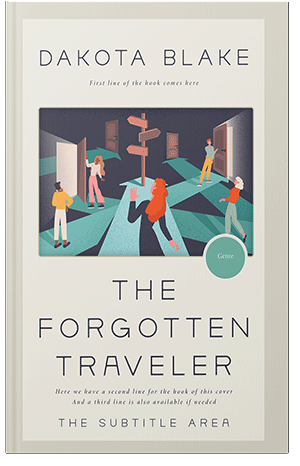 Pre Made Book Cover White Rock