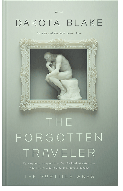 Front view of Premade Religion & Spirituality Book Cover - Green Spring