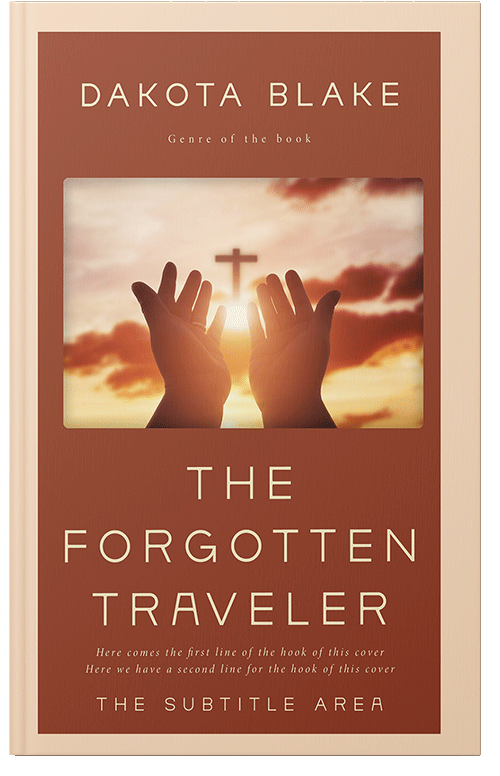 Front view of Premade Religion & Spirituality Book Cover - Paarl