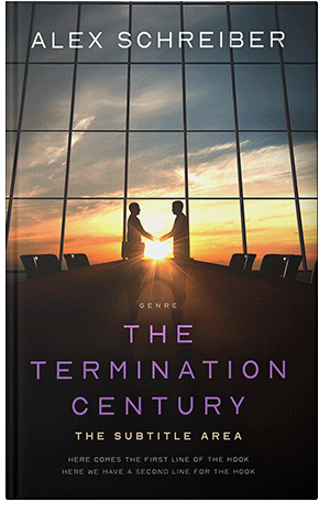 Premade Book Cover Straw