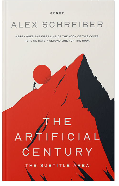 Front view of Premade Self-Improvement & Self-Help Book Cover - Thunderbird