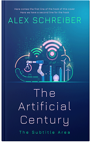 Premade Book Cover Green Vogue