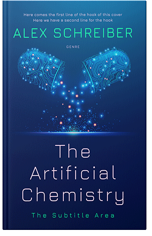 Premade Book Cover Gulf Blue