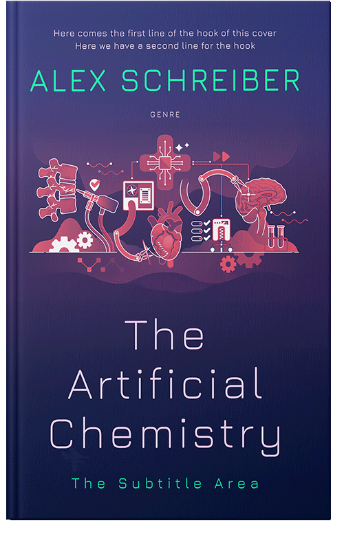 Front view of Premade Science & Nature Book Cover - Port Gore