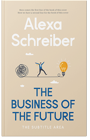 Premade Book Cover Double Spanish White