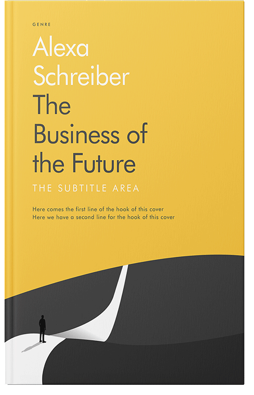 Front view of Premade Self-Improvement & Self-Help Book Cover - Mine Shaft