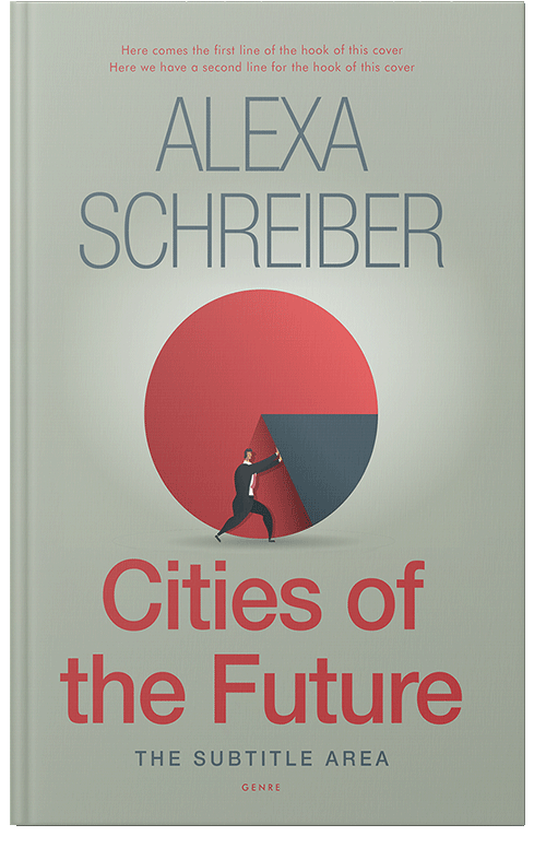 Front view of Premade Business Book Cover - Green Spring