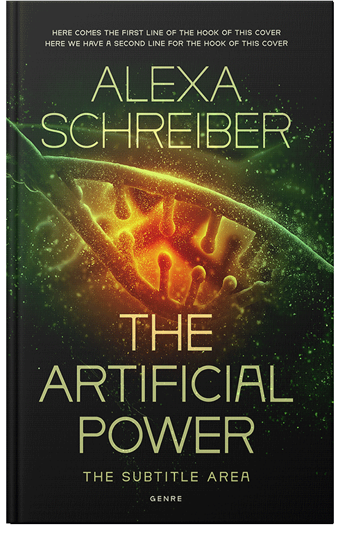 Front view of Premade Mystery & Thriller & Suspense Book Cover - Tussock