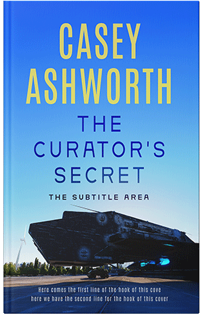 Pre Made Book Cover Pixie Green